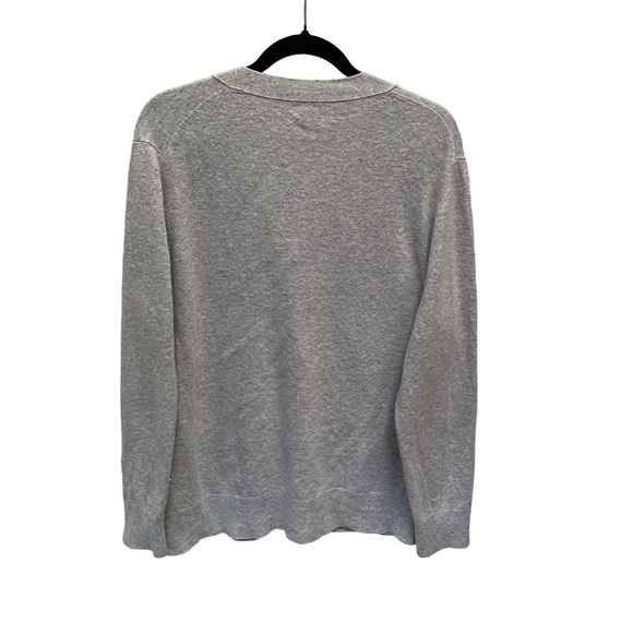 J. Crew Women’s V-Neck Cardigan Cotton/Wool Blend Size XXL in Pale Gray SOLD OUT - Picture 4 of 9